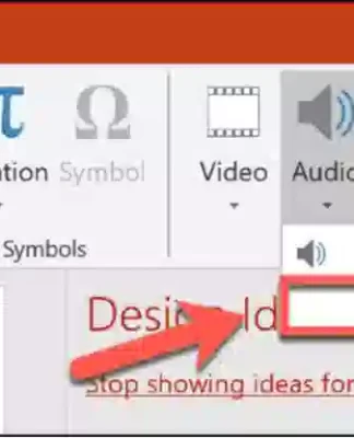 cách chèn âm thanh vào PowerPoint