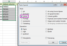 chuyển định dạng số sang text trong Excel