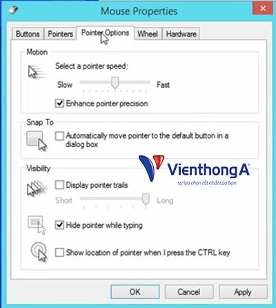 cách chỉnh tốc độ chuột trên PC Windows
