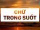 Cách làm chữ trong suốt trong Photoshop
