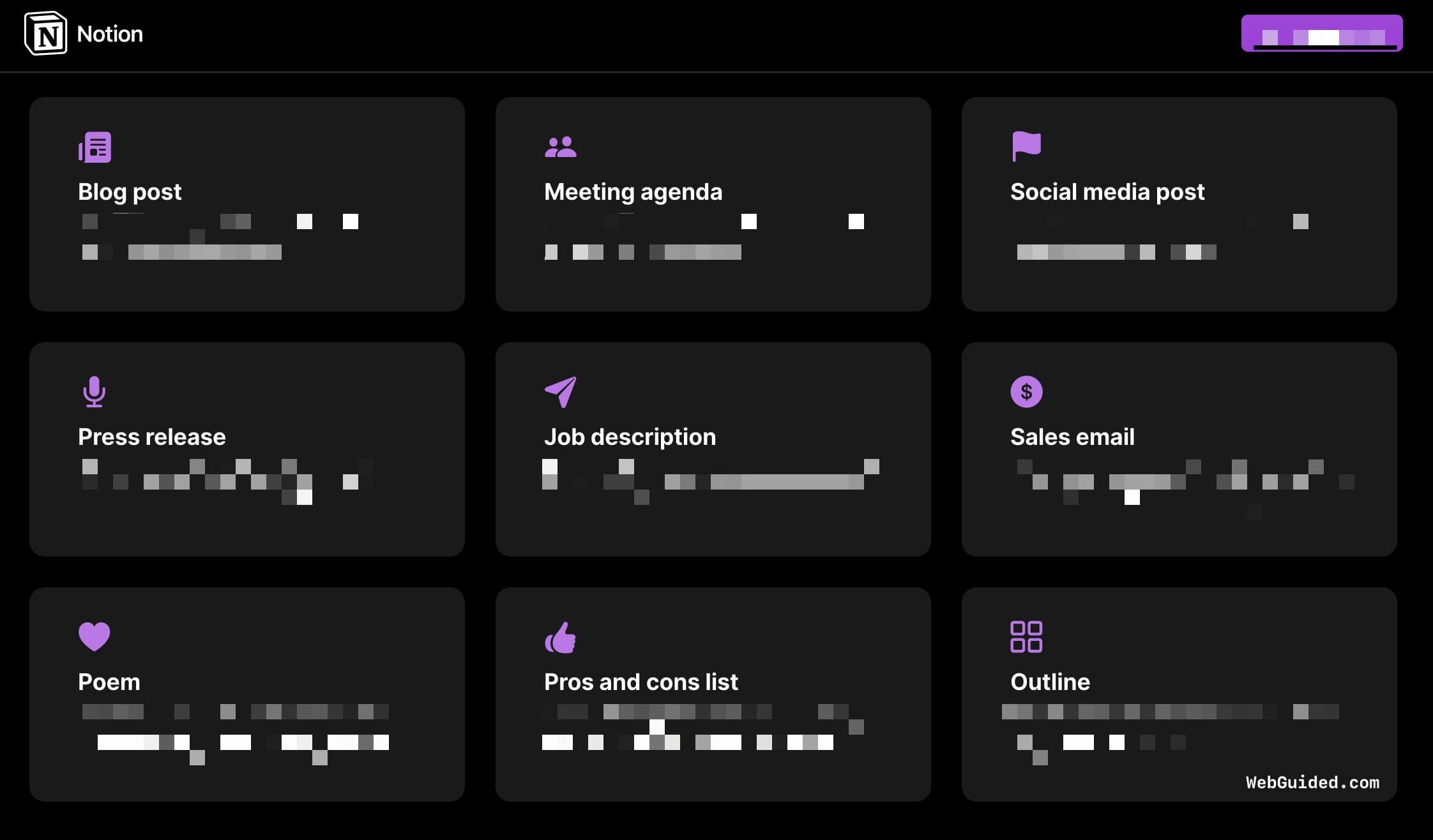 Ứng dụng của Notion AI